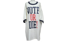 画像をギャラリービューアに読み込む, 新品未使用 Sean John ショーンジョン VOTE OR DIE 半袖Ｔシャツ FT42070 サイズ2X ホワイト コットン ヴィンテージ 中古 4c064403