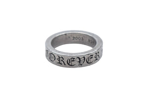 CHROME HEARTS 6mm SPACER FOREVER Spacer Ring Size 16.5 Weight 10.269g Silver 925 Good Condition Used 4c067052ch