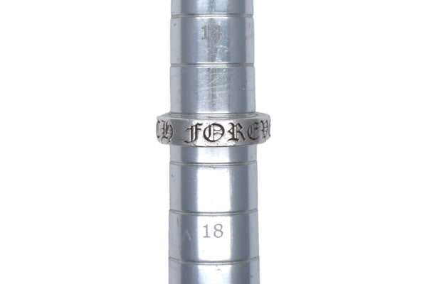 CHROME HEARTS 6mm SPACER FOREVER Spacer Ring Size 16.5 Weight 10.269g Silver 925 Good Condition Used 4c067052ch