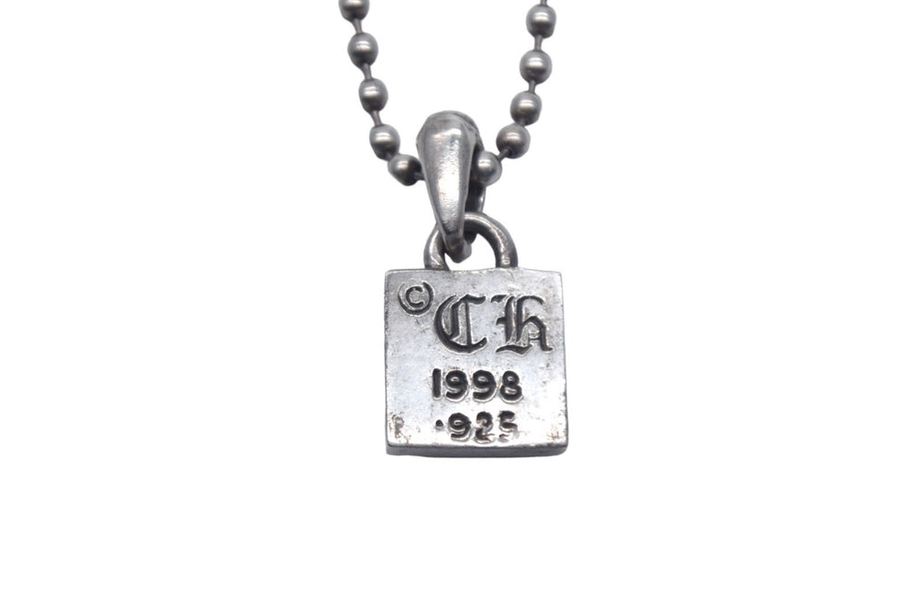 CHROME HEARTS Chrome Hearts Framed Heart Necklace Weight 5.108g Total Length 43.5 1998 Engraved Silver 925 Celtic Good Condition Used 4c067053ch