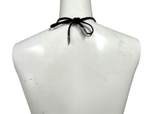 画像をギャラリービューアに読み込む, CHROME HEARTS クロムハーツ BSフレアペンダント wレザーブレイド ネックレス BS FLEUR LB シルバー925 重量37.318g 全長94cm 美品 中古 4c067061ch