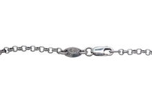 画像をギャラリービューアに読み込む, 極美品 CHROME HEARTS クロムハーツ ロールチェーン ネックレス 18インチ 全長45cm 重量5.033g シルバー925 2001 刻印 中古 4c067062