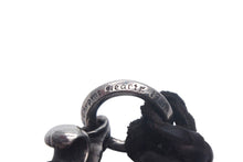 画像をギャラリービューアに読み込む, CHROME HEARTS クロムハーツ BSフレアペンダント wレザーブレイド ネックレス BS FLEUR LB シルバー925 重量36.239g 美品 中古 4c067063