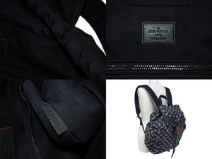 LOUIS VUITTON ルイヴィトン ディスカバリー バックパック リュックサック Ｍ43693 モノグラムインク ネイビー 美品 中古 4c067066
