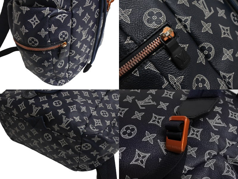 LOUIS VUITTON ルイヴィトン ディスカバリー バックパック リュックサック Ｍ43693 モノグラムインク ネイビー 美品 中古 4c067066