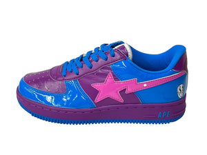 BAPESTA x Marvel Comics ベイプスタ x マーベル スニーカー シルバーサーファー FS-001 ブルー パープル 27.5 美品 中古 4c067069