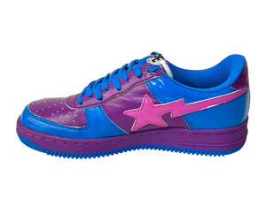 BAPESTA x Marvel Comics ベイプスタ x マーベル スニーカー シルバーサーファー FS-001 ブルー パープル 27.5 美品 中古 4c067069