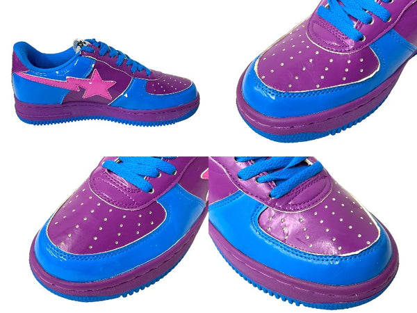 BAPESTA x Marvel Comics BAPESTA x Marvel Sneakers Silver Surfer FS-001 Blue Purple 27.5 Good Condition Used 4c067069