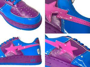 BAPESTA x Marvel Comics BAPESTA x Marvel Sneakers Silver Surfer FS-001 Blue Purple 27.5 Good Condition Used 4c067069