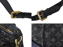 Load image into Gallery viewer, LOUIS VUITTON ルイ ヴィトン モノグラムデニム ネオカヴィMM 2WAYハンドバッグ M95351 ショルダーバッグ ロゴ ゴールド金具 ノワール 美品 中古 4c067075