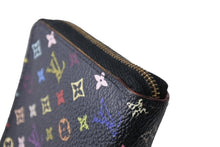 Load image into Gallery viewer, LOUIS VUITTON ルイヴィトン モノグラムマルチカラー ジッピー コイン パース グルナード コインケース ブラック M93740 良品 中古 4c067080