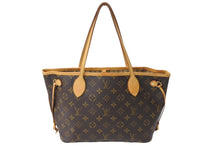 画像をギャラリービューアに読み込む, LOUIS VUITTON ルイ ヴィトン ネヴァーフル PM トートバッグ M41245 モノグラムキャンバス ブラウン 美品 中古 4c067090lv