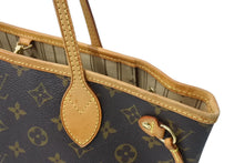 画像をギャラリービューアに読み込む, LOUIS VUITTON ルイ ヴィトン ネヴァーフル PM トートバッグ M41245 モノグラムキャンバス ブラウン 美品 中古 4c067090lv