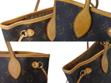 画像をギャラリービューアに読み込む, LOUIS VUITTON ルイ ヴィトン ネヴァーフル PM トートバッグ M41245 モノグラムキャンバス ブラウン 美品 中古 4c067090lv