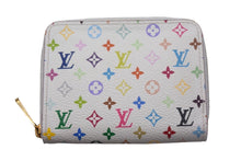 Load image into Gallery viewer, LOUIS VUITTON ルイヴィトン LV ジッピーコインパース 村上隆 M93741 コインケース マルチカラー 美品 中古 4c067091