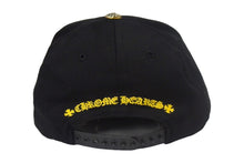 画像をギャラリービューアに読み込む, 極美品 ChromeHearts クロムハーツ CH BaseBall Hat ベースボールキャップ ブラック ブラック イエロー サイズOS 中古 4c067093