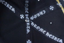画像をギャラリービューアに読み込む, 極美品 ChromeHearts クロムハーツ CH BaseBall Hat ベースボールキャップ ブラック ブラック イエロー サイズOS 中古 4c067093
