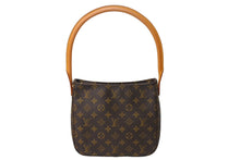 Load image into Gallery viewer, LOUIS VUITTON ルイ ヴィトン ルーピングMM ショルダーバッグ M51146 PVCコーティングキャンバス ブラウン 美品 中古 4c067099lv