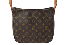 Load image into Gallery viewer, LOUIS VUITTON ルイ ヴィトン ルーピングMM ショルダーバッグ M51146 PVCコーティングキャンバス ブラウン 美品 中古 4c067099lv