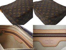 Load image into Gallery viewer, LOUIS VUITTON ルイ ヴィトン ルーピングMM ショルダーバッグ M51146 PVCコーティングキャンバス ブラウン 美品 中古 4c067099lv