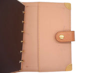 画像をギャラリービューアに読み込む, LOUIS VUITTON ルイ ヴィトン アジェンダPM 手帳カバー LV手帳 R20896 PVC レザー マルチカラー ブロン 美品 中古 4c067101lv