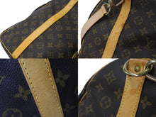 Load image into Gallery viewer, LOUISVUITTON ルイヴィトン キーポルバンドリエール60 ボストンバッグ M41412 モノグラムキャンバス ブラウン 美品 中古 4c067112lv