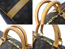 画像をギャラリービューアに読み込む, LOUISVUITTON ルイヴィトン キーポルバンドリエール60 ボストンバッグ M41412 モノグラムキャンバス ブラウン 美品 中古 4c067112lv