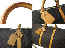 画像をギャラリービューアに読み込む, LOUISVUITTON ルイヴィトン キーポルバンドリエール60 ボストンバッグ M41412 モノグラムキャンバス ブラウン 美品 中古 4c067112lv