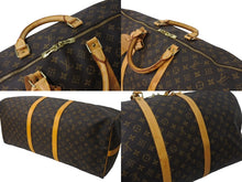 Load image into Gallery viewer, LOUISVUITTON ルイヴィトン キーポルバンドリエール60 ボストンバッグ M41412 モノグラムキャンバス ブラウン 美品 中古 4c067112lv