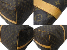 Load image into Gallery viewer, LOUISVUITTON ルイヴィトン キーポルバンドリエール60 ボストンバッグ M41412 モノグラムキャンバス ブラウン 美品 中古 4c067112lv