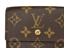 画像をギャラリービューアに読み込む, LouisVuitton ルイヴィトン ポルトフォイユエリーズ Wホック 二つ折り財布 M61654 PVCコーティングキャンバス ブラウン 美品 中古 4c067114