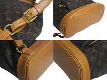 Load image into Gallery viewer, LOUIS VUITTON ルイ ヴィトン モンスリMM リュック デイパック M51136 モノグラム PVC ブラウン 美品 中古 4c067119lv