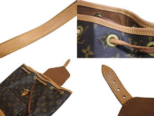 Load image into Gallery viewer, LOUIS VUITTON ルイ ヴィトン モンスリMM リュック デイパック M51136 モノグラム PVC ブラウン 美品 中古 4c067119lv