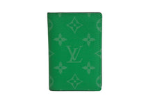 画像をギャラリービューアに読み込む, 極美品 LOUIS VUITTON ルイ ヴィトン オーガナイザードゥポッシュ カードケース M83101 タイガラマ グリーン 中古 4c067122lv