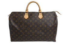 Load image into Gallery viewer, LOUIS VUITTON ルイ ヴィトン スピーディ40 ハンドバッグ M41522 モノグラム PVCコーティング ブラウン 美品 中古 4c067125lv