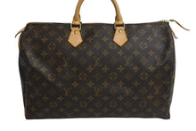 Load image into Gallery viewer, LOUIS VUITTON ルイ ヴィトン スピーディ40 ハンドバッグ M41522 モノグラム PVCコーティング ブラウン 美品 中古 4c067125lv