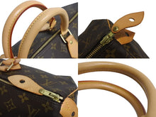 Load image into Gallery viewer, LOUIS VUITTON ルイ ヴィトン スピーディ40 ハンドバッグ M41522 モノグラム PVCコーティング ブラウン 美品 中古 4c067125lv