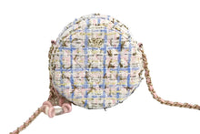Load image into Gallery viewer, 極美品 CHANEL シャネル チェーンショルダーバッグ 27番台 ココマーク マルチカラー ツイード レザー ゴールド金具 中古 4c067132