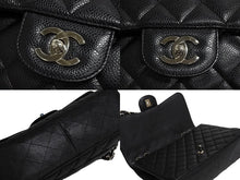 画像をギャラリービューアに読み込む, 極美品 CHANEL シャネル チェーンショルダーバッグ マトラッセ30 キャビアスキン 12番台 シルバー金具 ブラック 中古 4c067133cc
