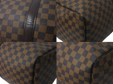 Load image into Gallery viewer, LOUIS VUITTON ルイ ヴィトン キーポル50 ボストンバッグ N41427 ダミエキャンバス ブラウン 美品 中古 4c067139