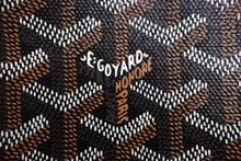 Load image into Gallery viewer, 新品同様 GOYARD ゴヤール セナGM クラッチバッグ SENAT2GMLTY01CL01P レザー PVC ブラック シルバー金具 中古 4c067142