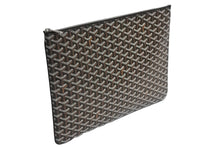 Load image into Gallery viewer, 新品同様 GOYARD ゴヤール セナGM クラッチバッグ SENAT2GMLTY01CL01P レザー PVC ブラック シルバー金具 中古 4c067142