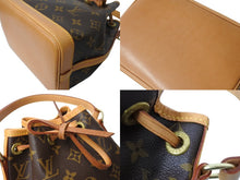 Load image into Gallery viewer, LOUIS VUITTON ルイヴィトン ミニノエ ハンドバッグ M42227 モノグラムキャンバス ゴールド金具 ブラウン 美品 中古 4c067144