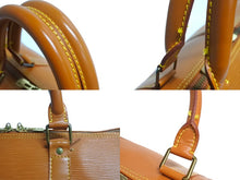 Load image into Gallery viewer, LouisVuitton ルイヴィトン エピ キーポル50 ボストンバッグ ハンドバッグ M42968 エピレザー ブラウン ゴールド金具 美品 中古 4c067146