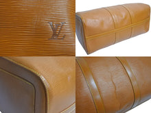 Load image into Gallery viewer, LouisVuitton ルイヴィトン エピ キーポル50 ボストンバッグ ハンドバッグ M42968 エピレザー ブラウン ゴールド金具 美品 中古 4c067146