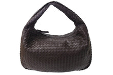 Load image into Gallery viewer, 新品同様 BOTTEGA VENETA ボッテガヴェネタ ホーボー ワンショルダーバッグ イントレチャート 115653-V0013 2040 レザー ダークブラウン 中古 4c067148