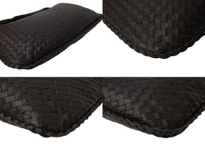 新品同様 BOTTEGA VENETA ボッテガヴェネタ ホーボー ワンショルダーバッグ イントレチャート 115653-V0013 2040 レザー ダークブラウン 中古 4c067148