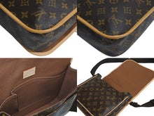 Load image into Gallery viewer, 極美品 LOUIS VUITTON ルイ ヴィトン メッセンジャー ボスフォールPM ショルダーバッグ M40106 モノグラム ブラウン 中古 4c067158