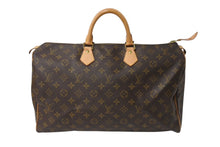 Load image into Gallery viewer, LOUIS VUITTON ルイヴィトン スピーディ40 ハンドバッグ M41522 モノグラム PVCコーティング ブラウン 美品 中古 4c067159