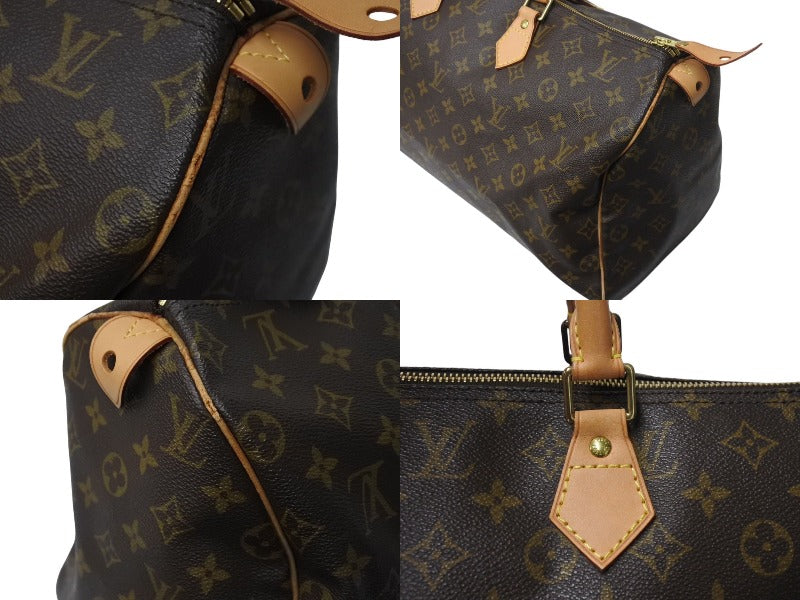 LOUIS VUITTON ルイヴィトン スピーディ40 ハンドバッグ M41522 モノグラム PVCコーティング ブラウン 美品 中古  4c067159 – Casanova Vintage